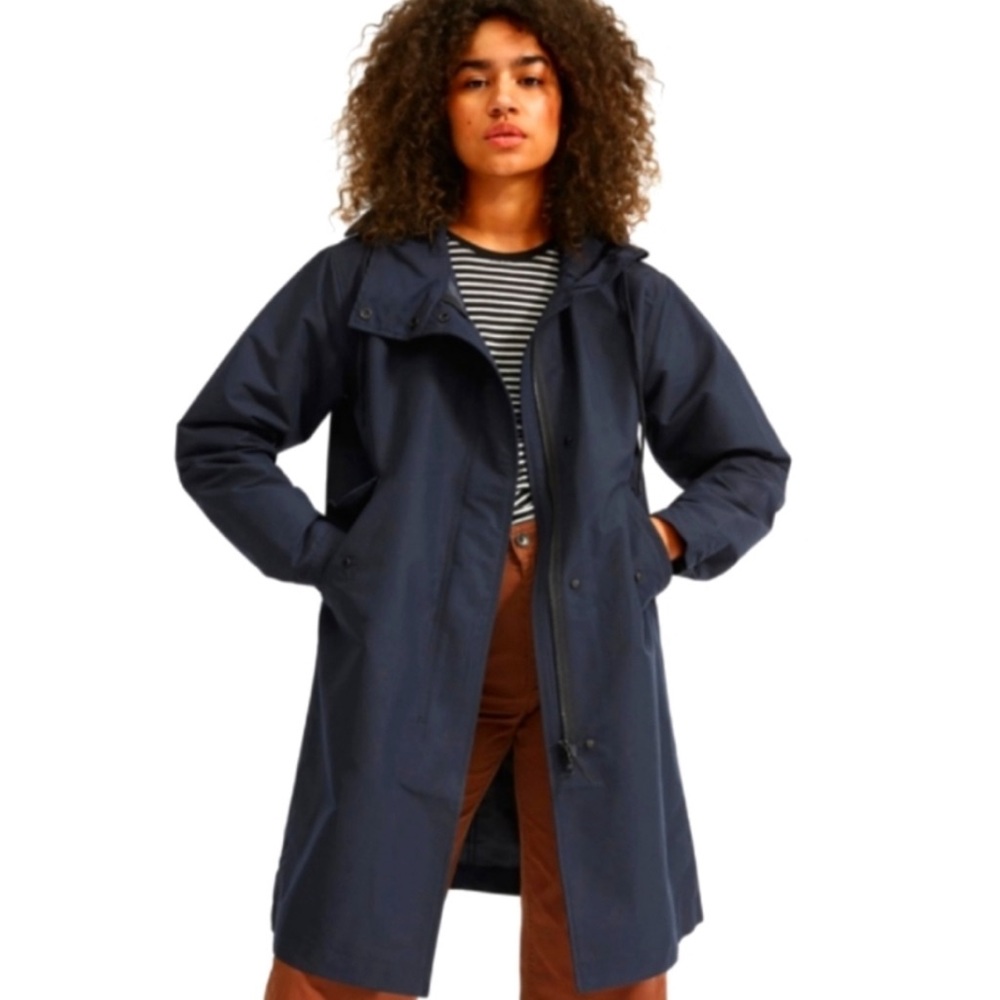 Navy Blue Everlane Anorak